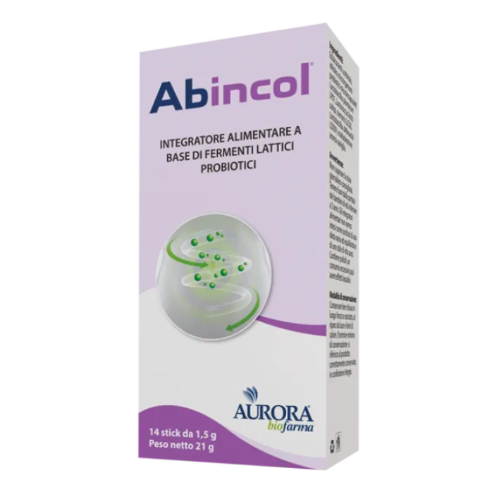 Abincol Aurora Biofarma 14 Stick Orosolubili