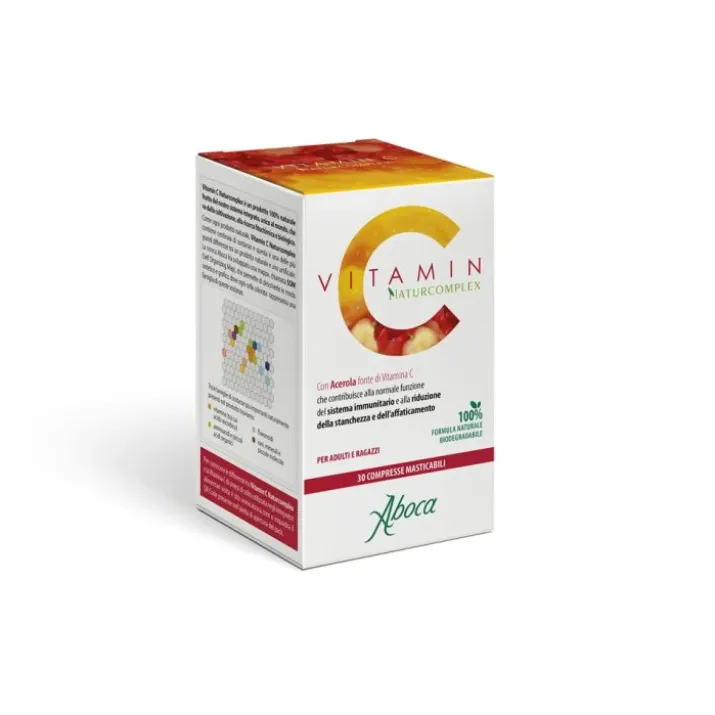 Aboca Vitamin C Naturcomplex Integratore per Sistema Immunitario