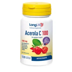 Acerola C 100 LongLife 120 Compresse Masticabili Frutti Di Bosco