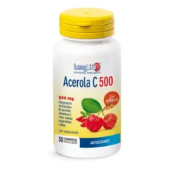 Acerola C 500 LongLife 30 Compresse Masticabili Arancia