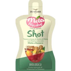 Aceto di Mela Madre Shot Miele e Zenzero De Nigris 30ml