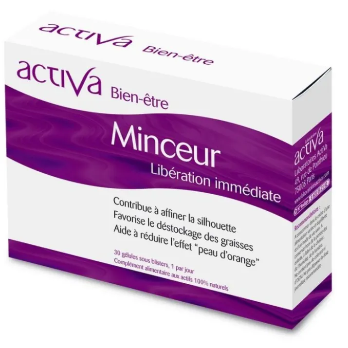 Activa Minceur Benessere Dimagrante Integratore Alimentare 30 Capsule
