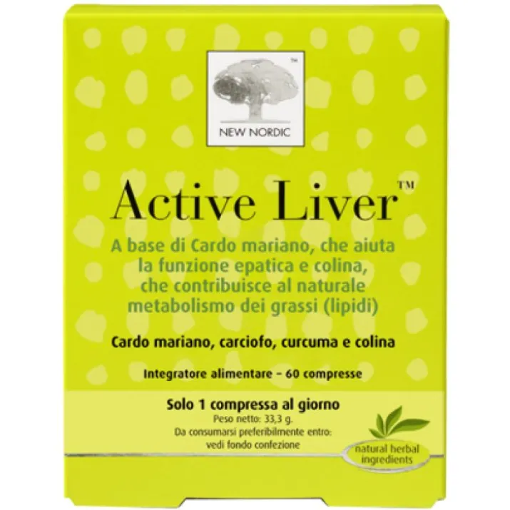 Active Liver™ New Nordic™ 60 Pastiglie Gommose