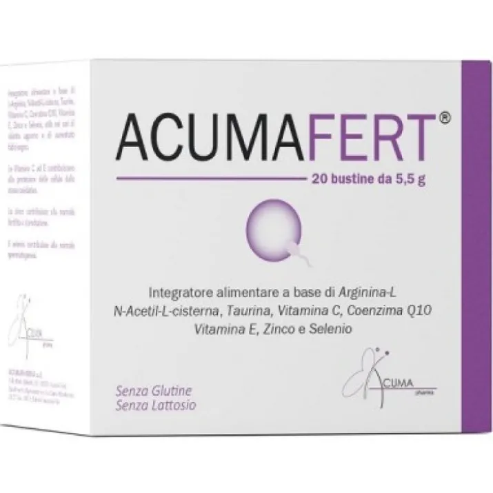 AcumaFert AcumaPharma 20 Bustine Da 5,5g.