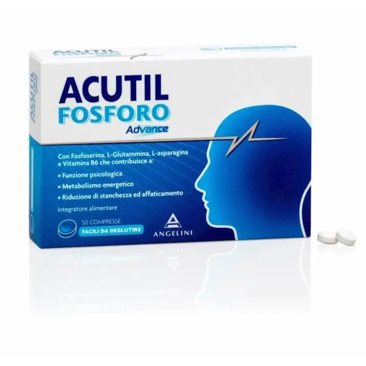 Acutil Fosforo Advance Integratore Alimentare 50 Compresse Angelini