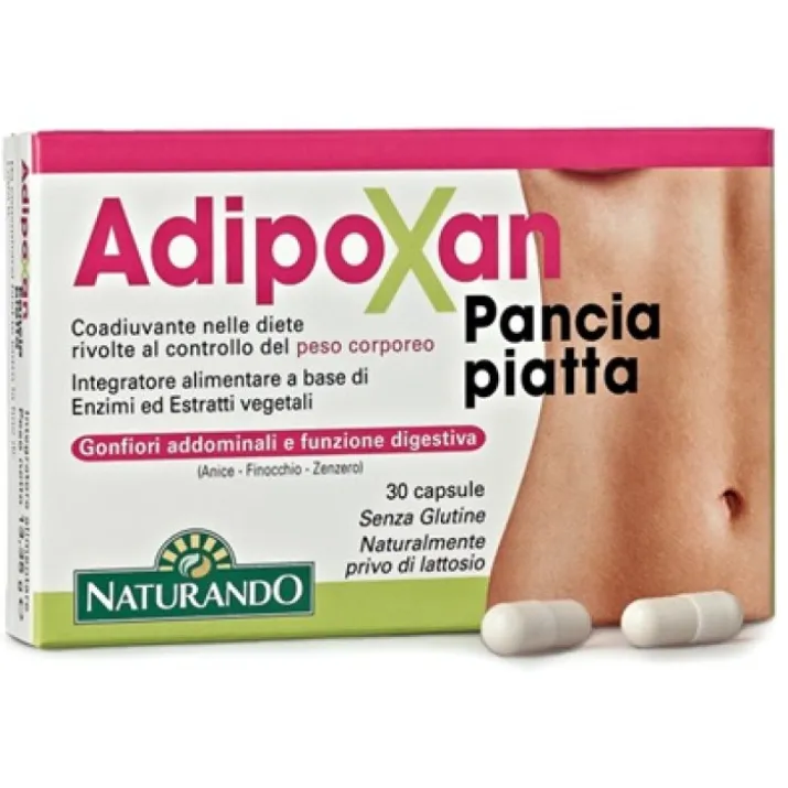 Adipoxan Pancia Piatta Integratore Alimentare 30 Compresse