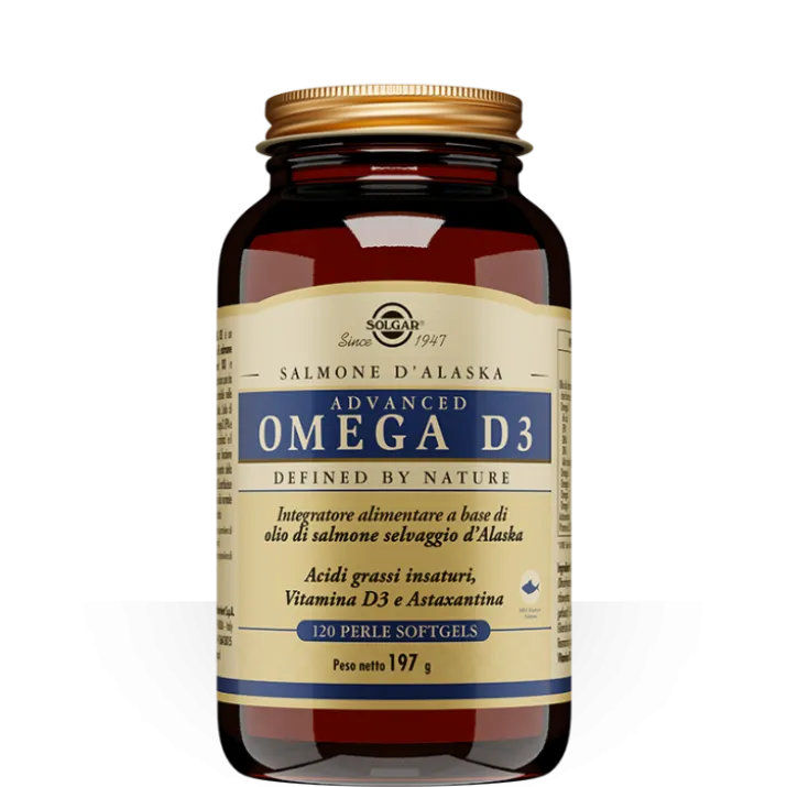 Advanced Omega D3 Solgar 120 Perle Softgels