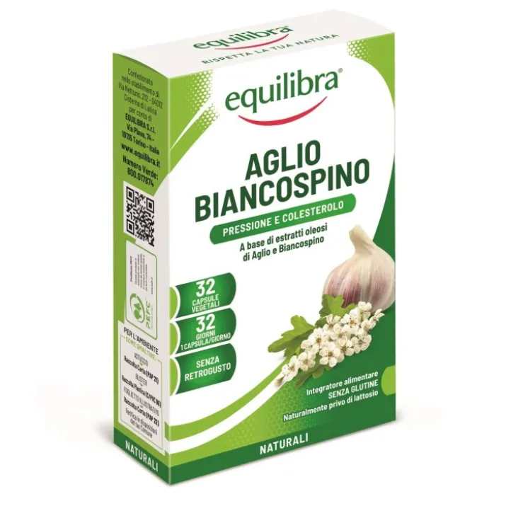 Aglio Biancospino Equilibra® 32 Capsule Vegetali