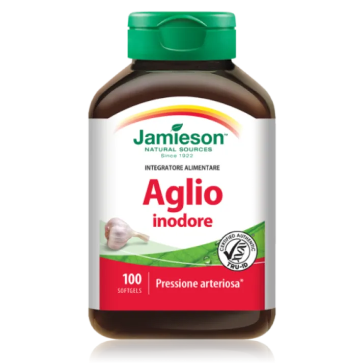 Aglio Inodore Jamieson 100 Softgels