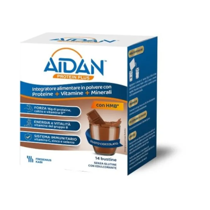 Aidan Protein Plus Cioccolato 14 Bustine