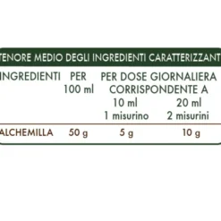 Alchemilla Estratto Integrale Dr. Giorgini 200ml