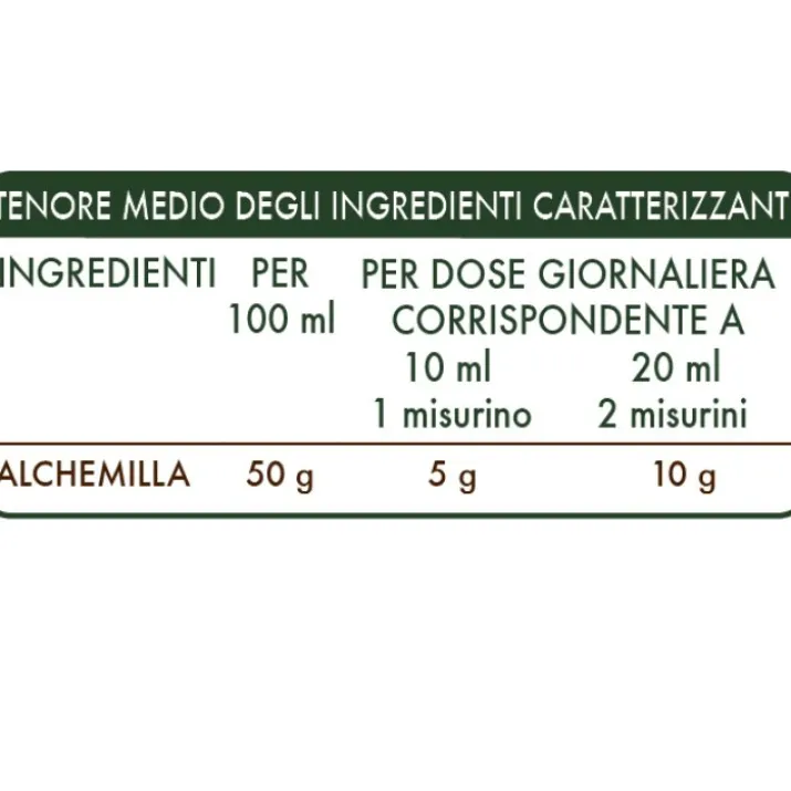 Alchemilla Estratto Integrale Dr. Giorgini 200ml