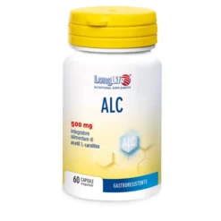 ALC 500mg LongLife 60 Capsule Vegetali