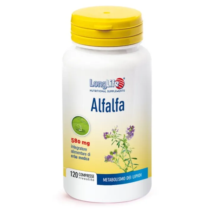 Alfalfa 580mg Integratore Alimentare 120 Compresse
