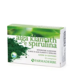 Alga Klamat e Spirulina Farmaderbe 30 Compresse