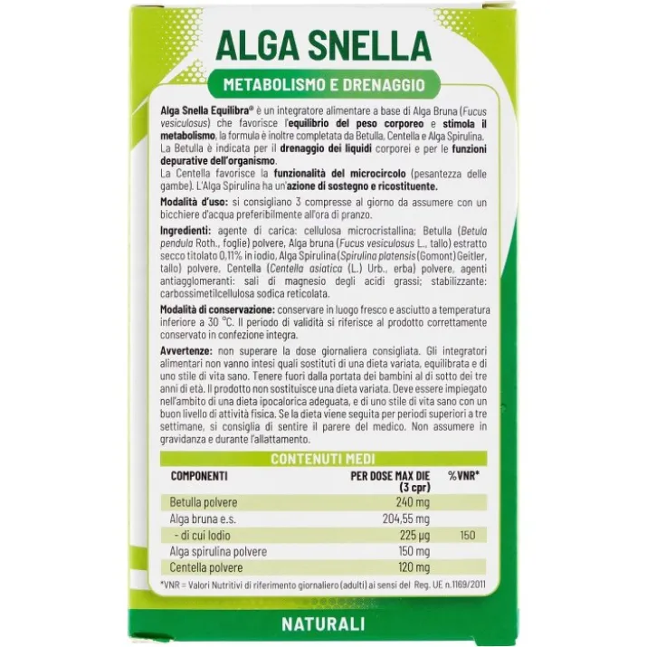 Alga Snella Equilibra 75 Compresse