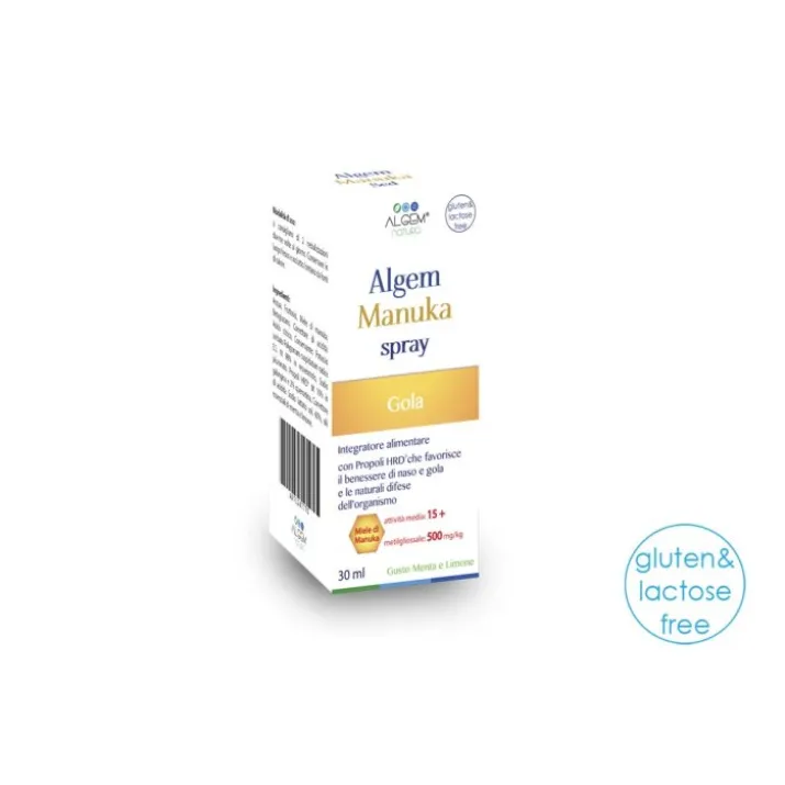 Algem Manuka Spray Integratore Alimentare 30ml