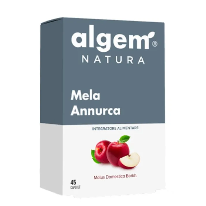 Algem Mela Annurca Integratore Alimentare Senza Glutine 45 Capsule