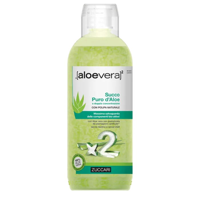 AloeVera Succo Puro D'Aloe Zuccari 1000ml