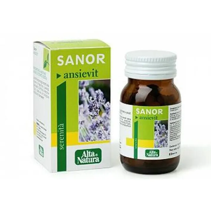 AltaNatura Sanor Ansievit Integratore Alimentare 100 Tavolette