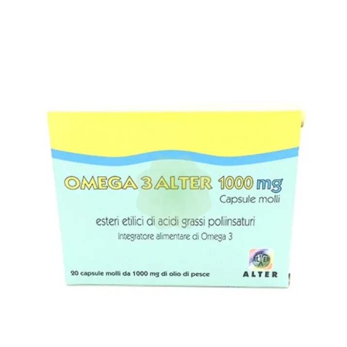 Alter Omega 3 Integratore Alimentare 20 Capsule