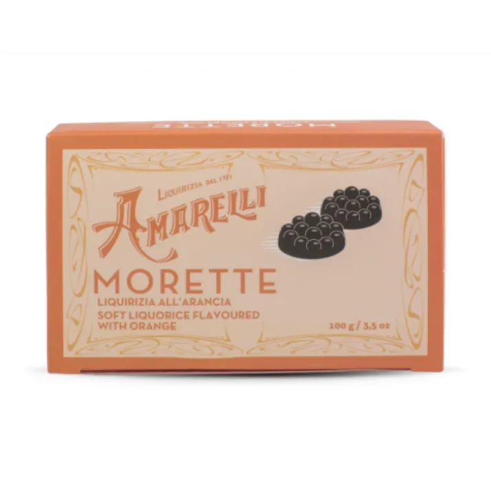 Amarelli Morette Liquirizia All'Arancia 100g