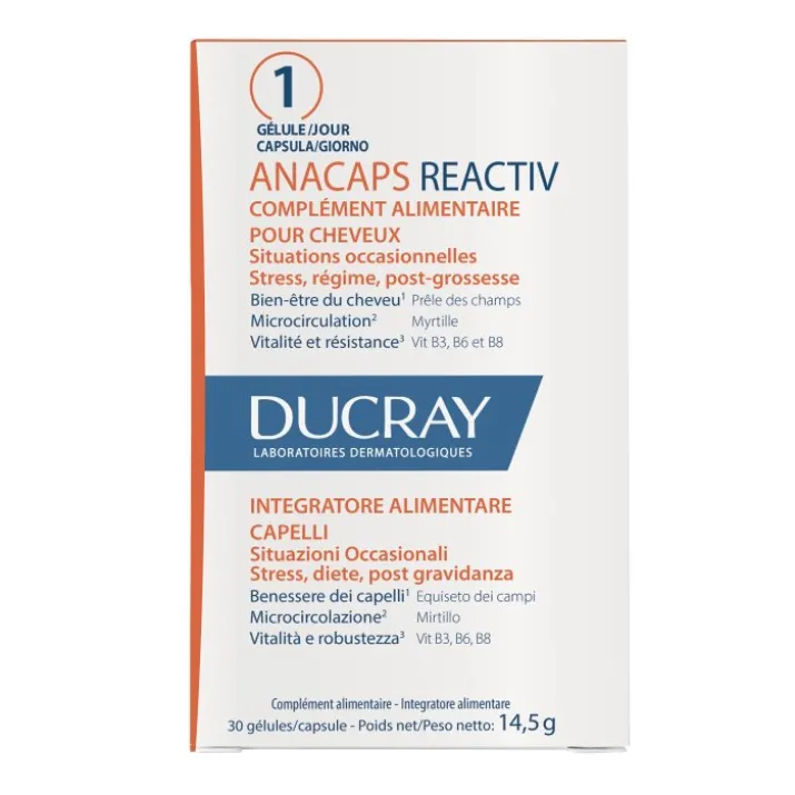Anacaps Reactiv Ducray 30 Capsule