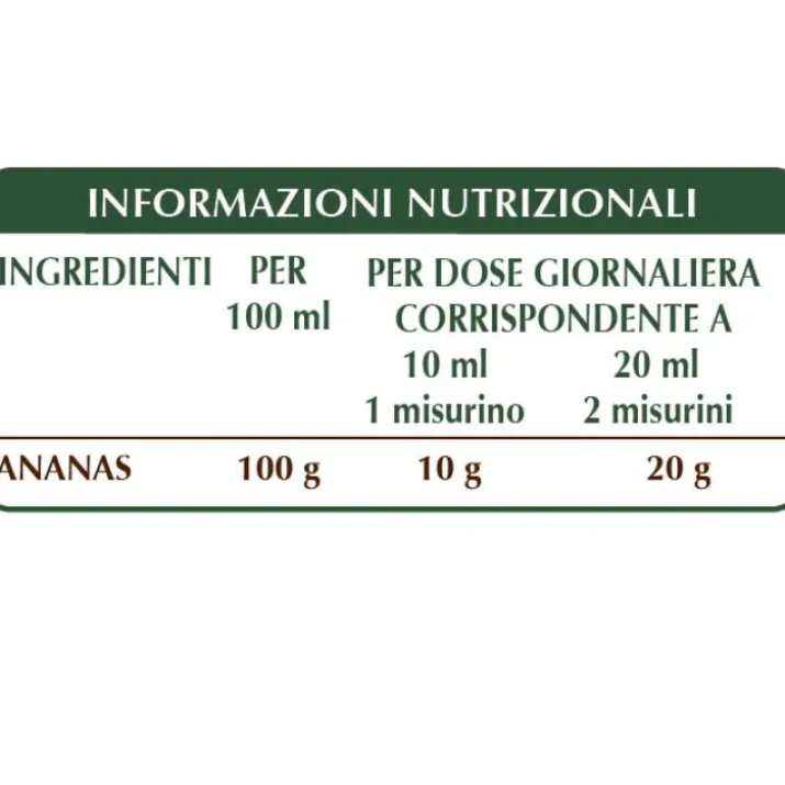 Ananas Estratto Integrale Dr. Giorgini 200ml