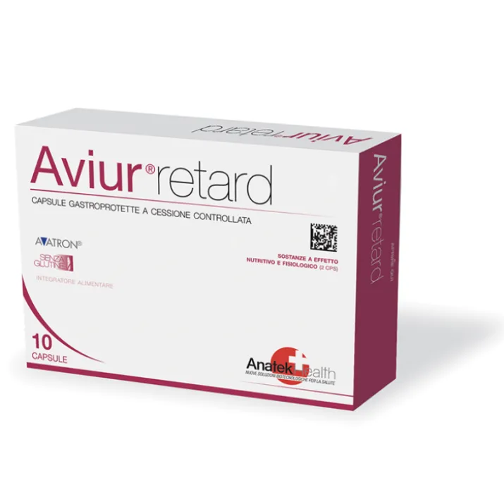 Anatek Health Aviur Retard Integratore Alimentare 10 Capsule