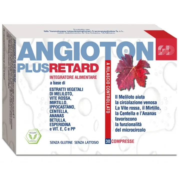 Angioton Plus Retard 30 Compresse
