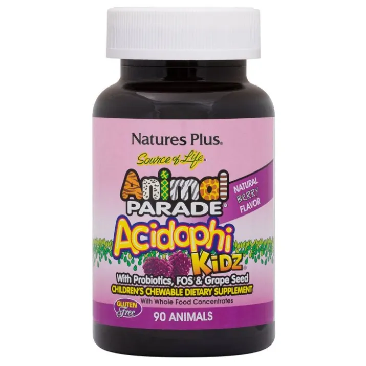 Animal Parade AcidoPhi Kidz Natures Plus 60 Caramelle