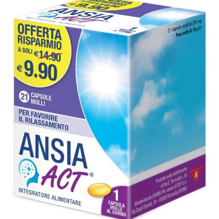 Ansia Act F&F 21 Capsule