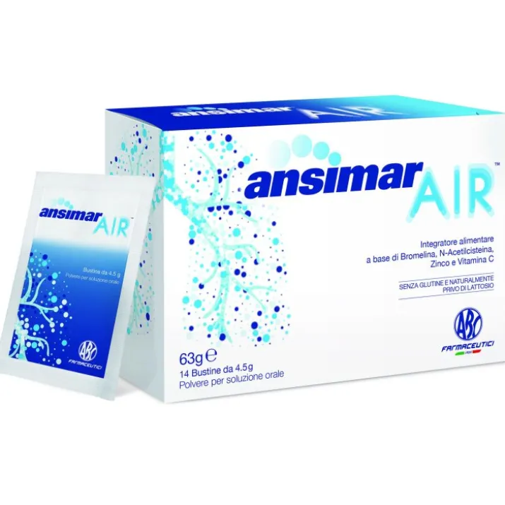 Ansimar Air Abc Farmaceutici 14 Buste Da 4,5g