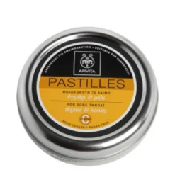 Apivita Pastiglie per Mal di Gola e Tosse con Miele e Timo 45g
