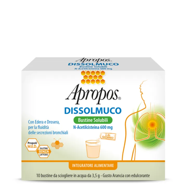 Apropos® Dissolmuco 10 Bustine Solubili