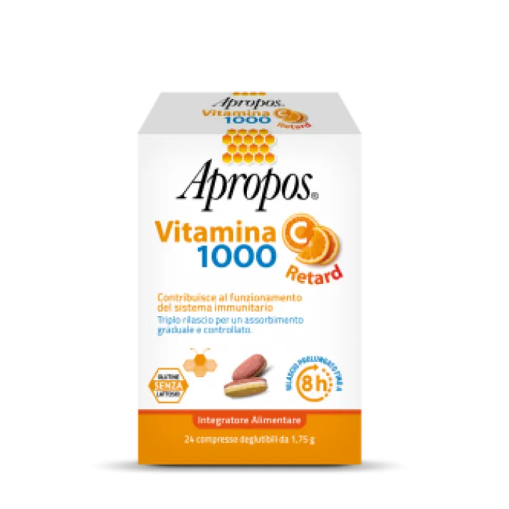 Apropos Vitamina C 1000 Retard 24 Compresse