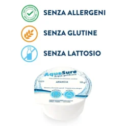 Aquasure Acqua Gelificata Gusto Menta 24X125g