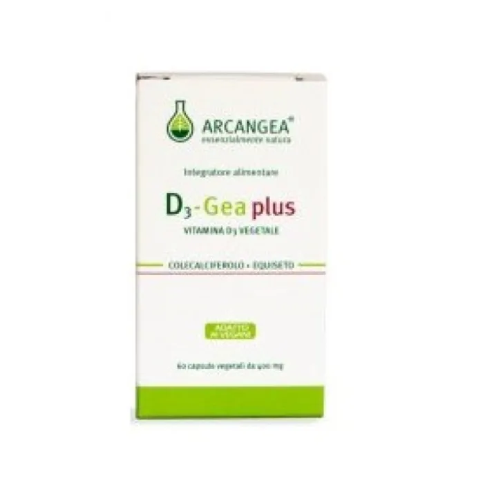Arcangea D3 Gea Plus Integratore Alimentare 60 Capsule