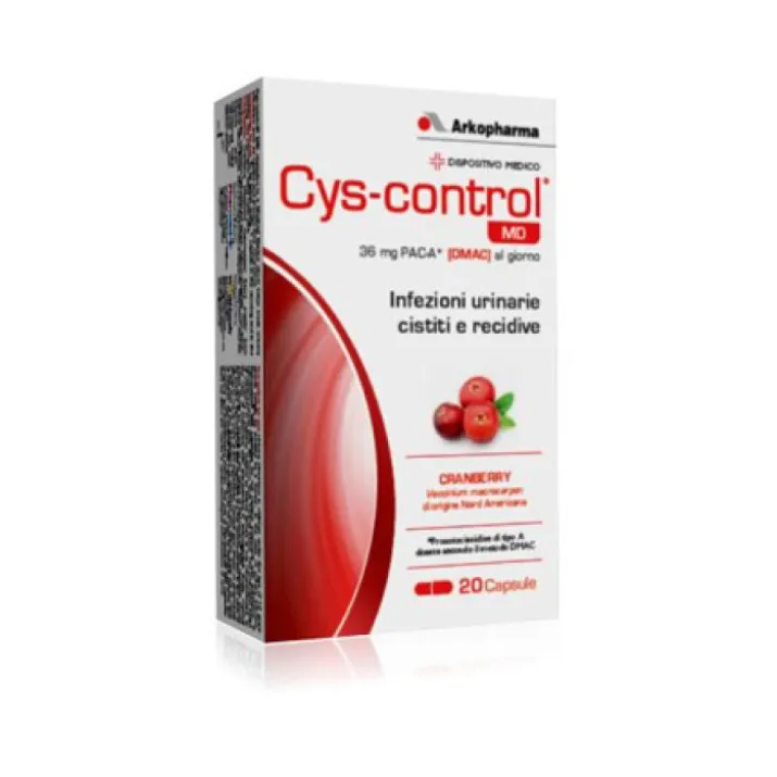Arkopharma Cys Control Cramberry Integratore Alimentare 60 Capsule