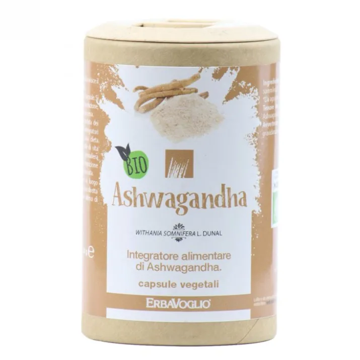 Ashwagandha BIO Erbavoglio 60 Capsule