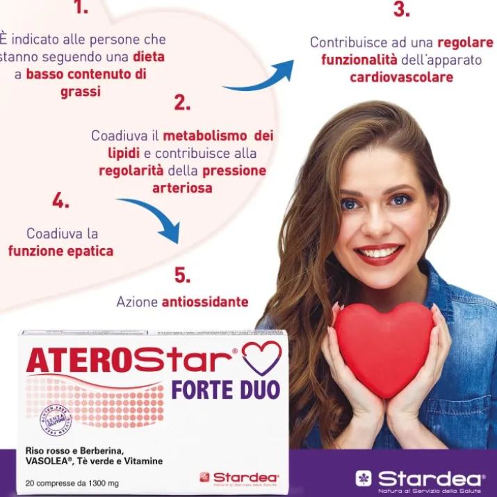 Aterostar® Forte Duo Stardea 20 Compresse Da 1300mg
