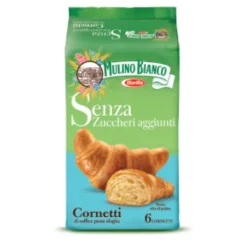 Barilla Mulino Bianco Cornetti Senza Zuccheri Aggiunti 6 Pezzi