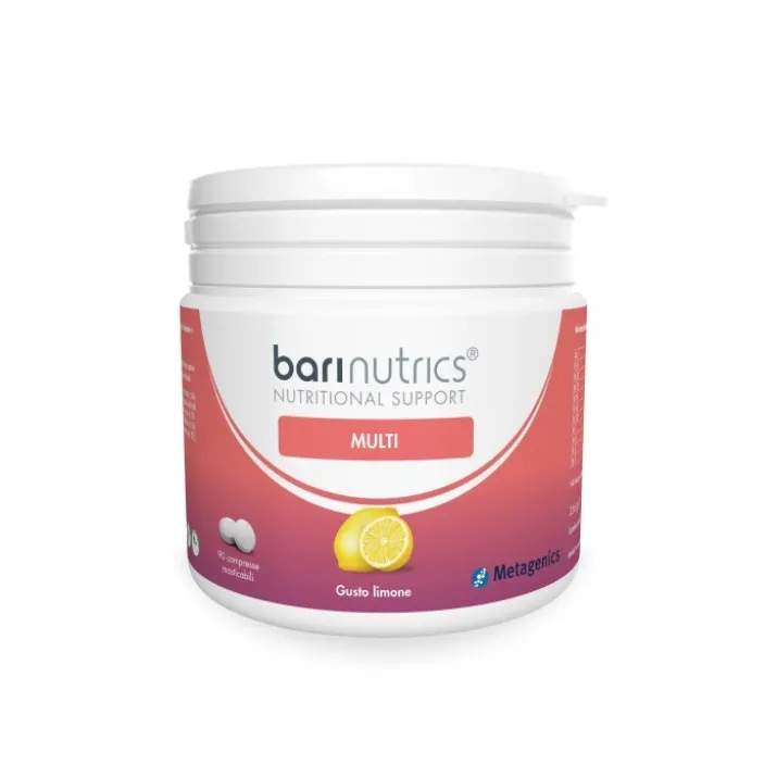 BariNutrics Multi Aroma Limone Metagenics® 90 Compresse Masticabili