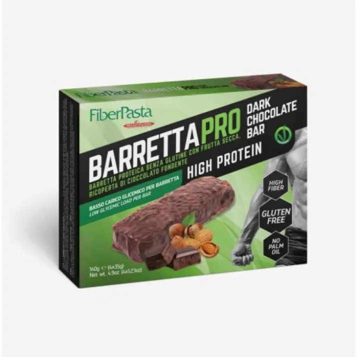 Barretta Pro Dark Chocolate FiberPasta® 4x35g
