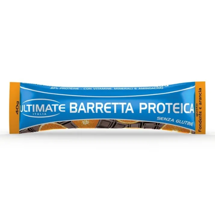 Barretta Proteica Fondente e Arancia ULTIMATE 40g