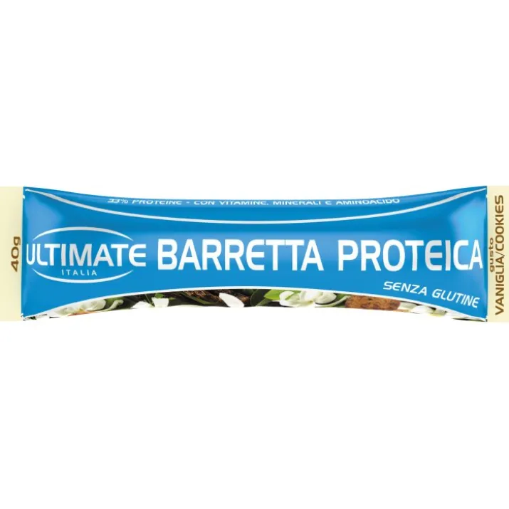 Barretta Proteica Vaniglia-Cookies Ultimate 40g
