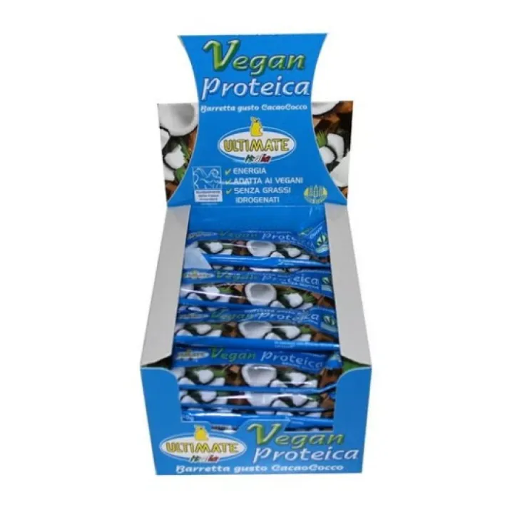 Barretta Vegan Proteica Cacao-Cocco Ultimate 24x40g