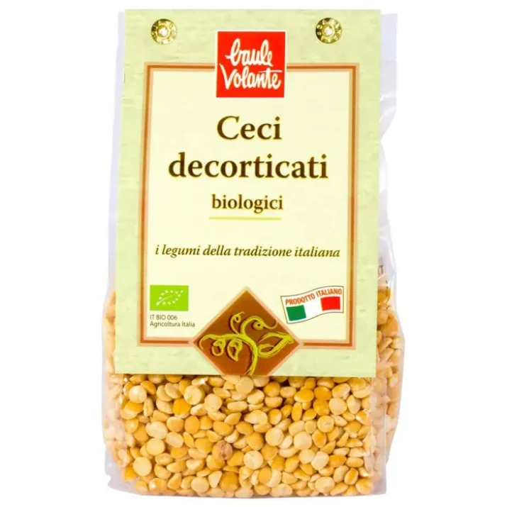 Baule Volante Ceci Decorticati Italiani Biologico 300g