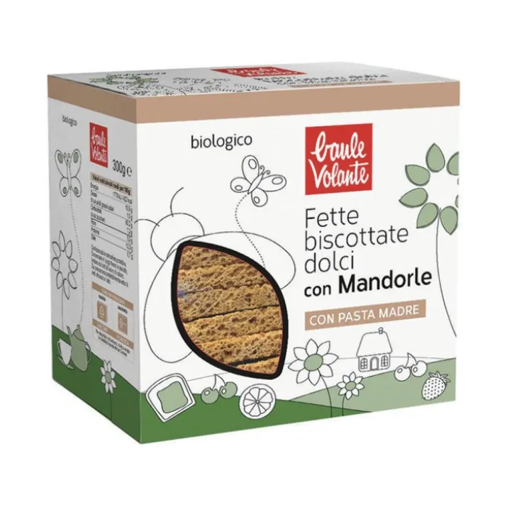 Baule Volante Fette Biscottate Dolci Con Mandorle 250g