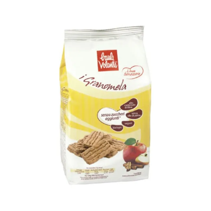 Baule Volante I Granomela Biscotti Integrali Senza Zuccheri Aggiunti 250g